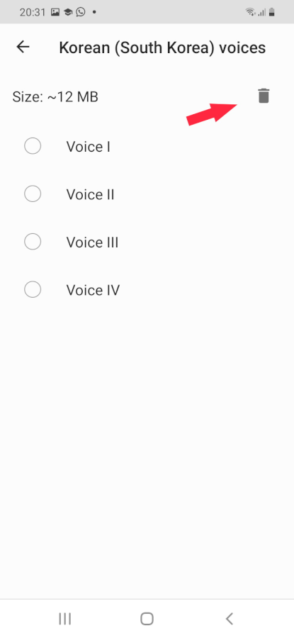 TTS Issue